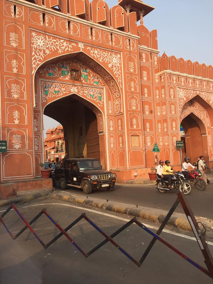 Jaipur pink city gate